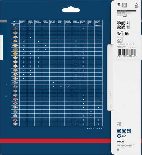 Bosch Accessories 2608902236 2608902236 Kreissägeblatt Zähneanzahl: 36 1St.