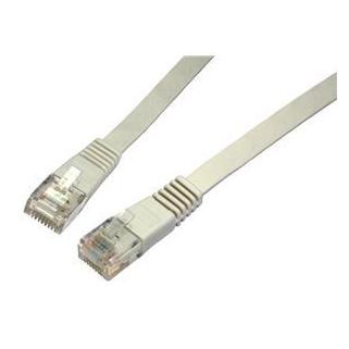 Solarix patch kabel plochý CAT5E UTP LSOH šedý (UTP, CAT5e, 7 m) (C5E-111GY-7MB)