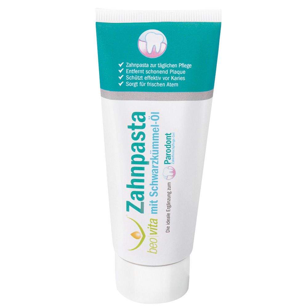 Beovita Zahnpasta mit Schwarzkümmelöl 75 ml