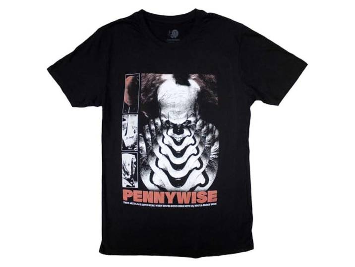 IT Pennywise You'll Never Float Too T Shirt S