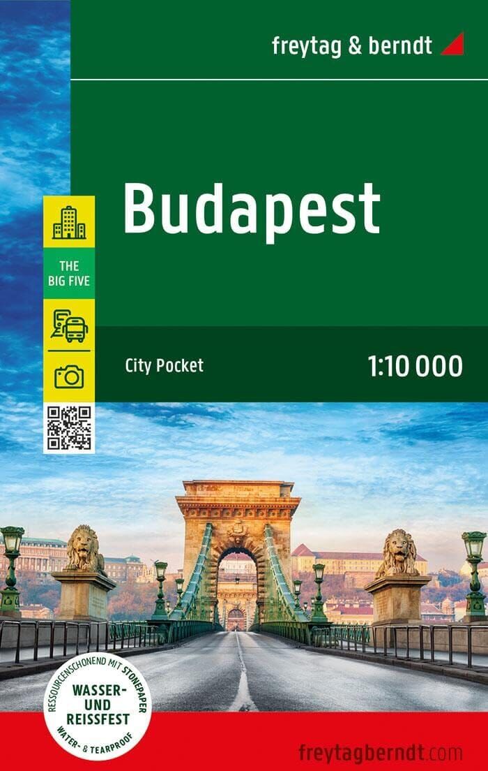 Plan de poche - Budapest (Hongrie)   Freytag & Berndt