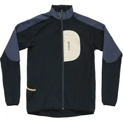 DEVOLD ADVENTURE JACKET Damen Merino Unterjacke schwarz/blau - L