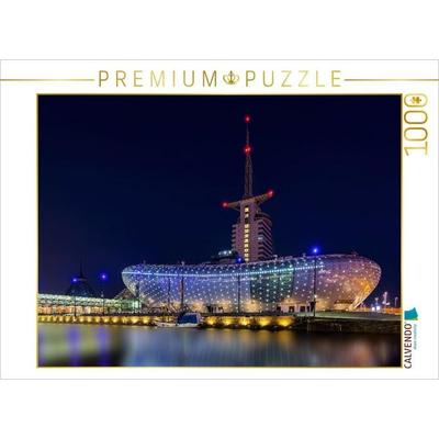 CALVENDO Puzzle Klimahaus Havenwelten - Bremerhaven | 1000 Teile Lege-Größe 64x48cm Foto-Puzzle für glückliche Stunden