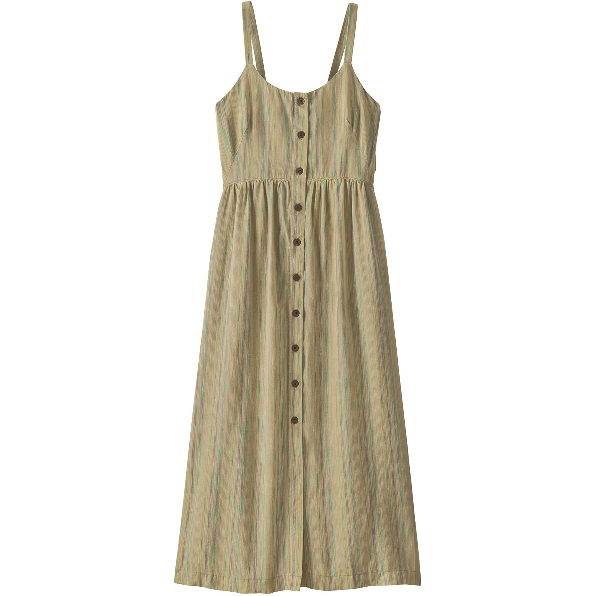 Patagonia Garden Island Kleid Damen Kleider beige Größe L Lifestyle Hautfreundlich Lyocell (Tencel)