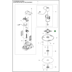 Original Husqvarna Rahmen Dichtungsbalg für Automower 320 NERA 430X NERA 450X NERA 430V NERA 450V NERA