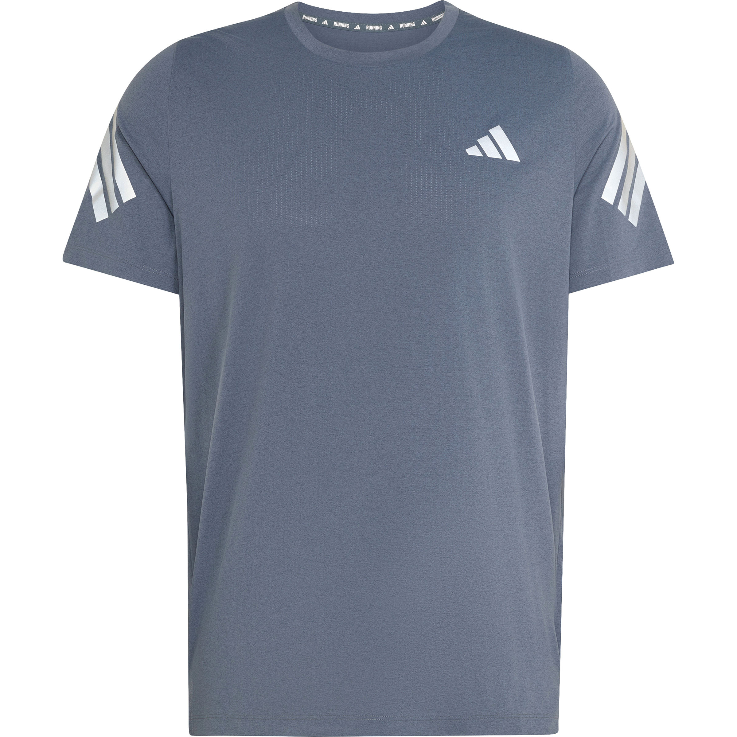 adidas Iconic Running Herren Laufshirts blau Größe XXL Laufen | Trailrunning Elastisch