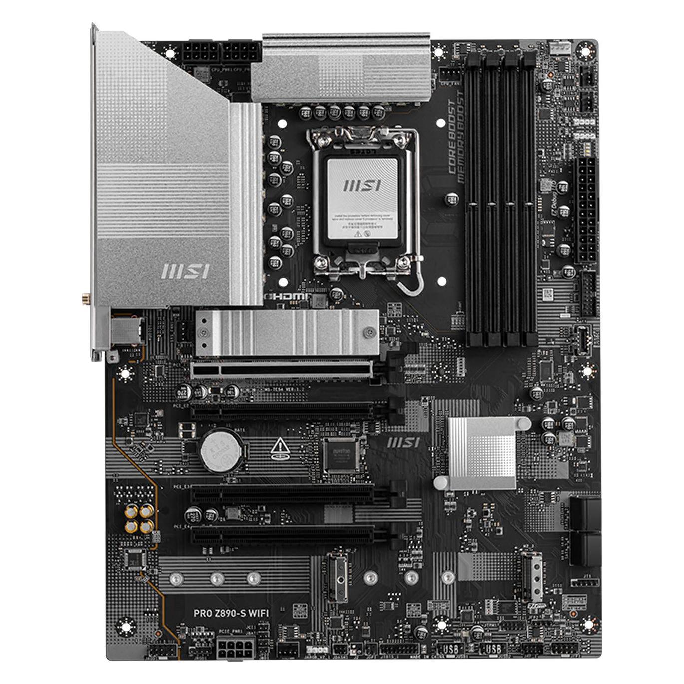 MSI PRO Z890-S WIFI (LGA 1851, Intel Z890, ATX) (7E54-001R)