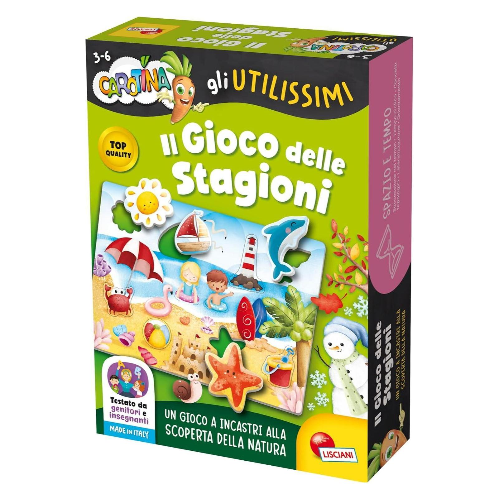 Lisciani Karotte Das Jahreszeiten Spiel (Deutsch) (43856010)