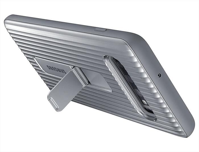Samsung Protective Standing Cover Silver Galaxy S10+-argento
