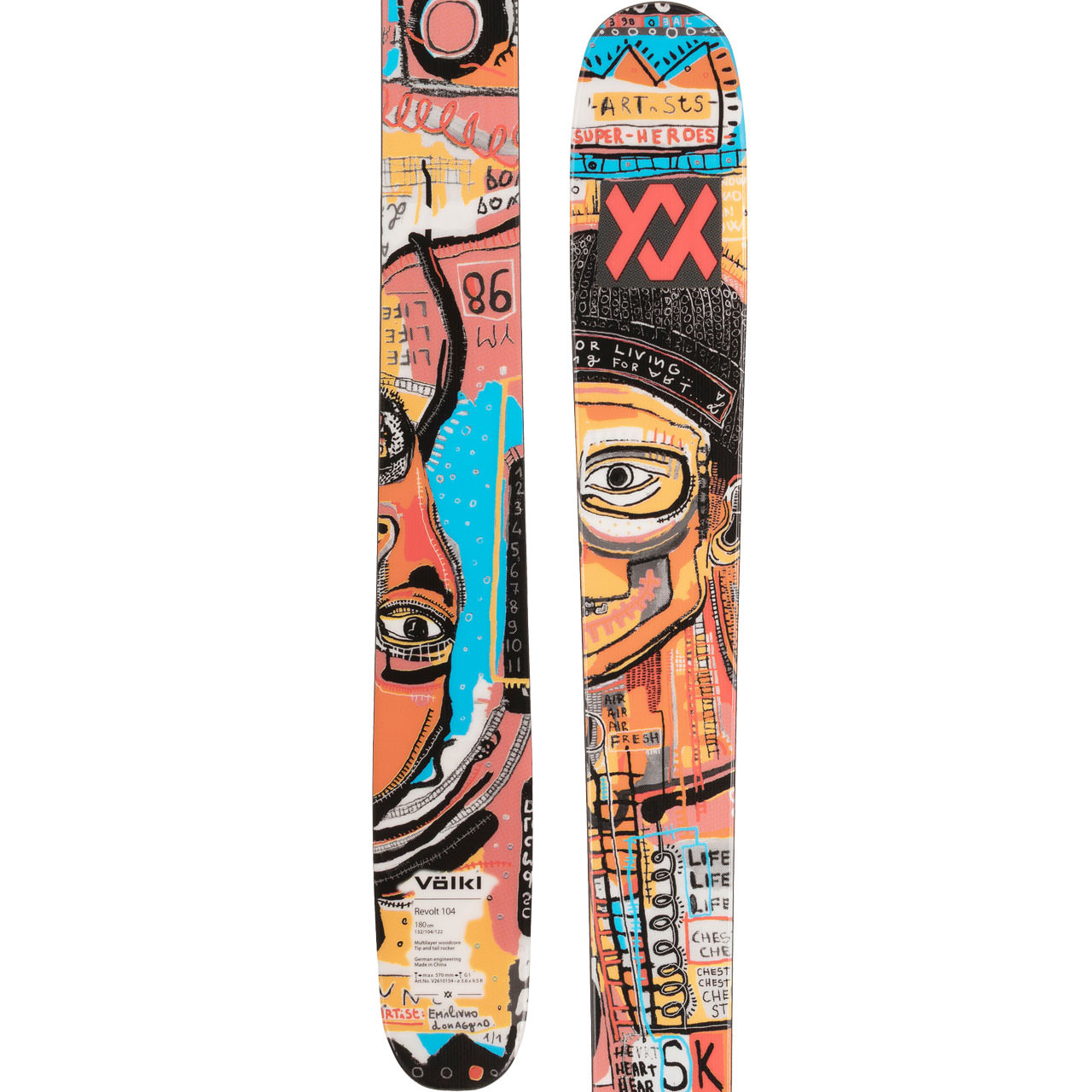 Völkl Revolt 104 - 172 cm