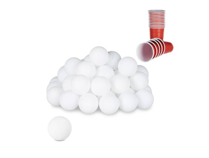 Beer Pong Bälle Weiss