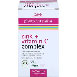 Gse Zink + Vitamin C Complex (bio) Phyto Vitamins 60 ST