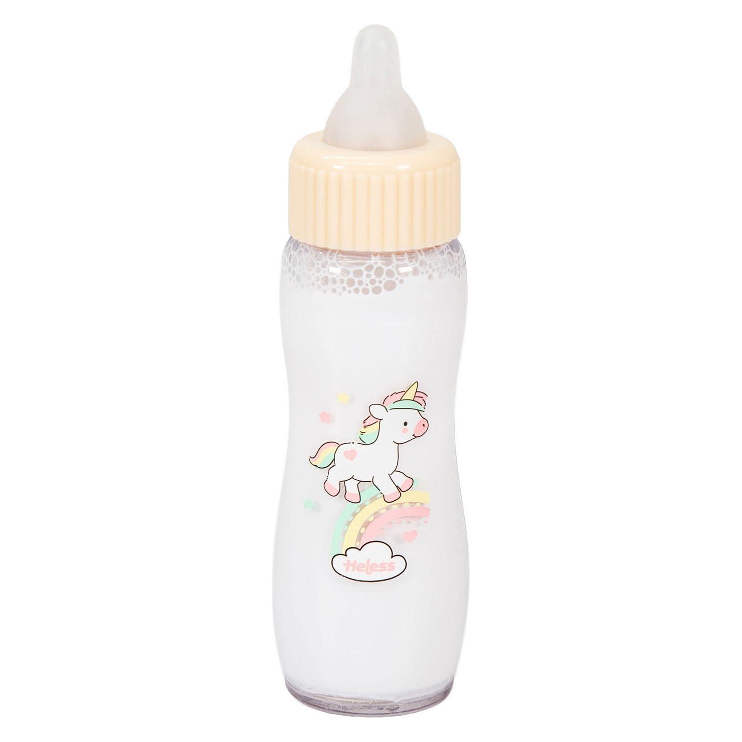 Heless Magische Puppenflasche "Einhorn Henri" mit Trickmilch (67925279)