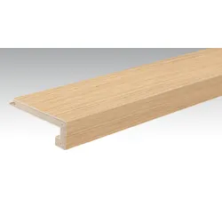 MEISTER Treppenkante Parkett U-Profil 2150 x 13 mm 9013 Eiche harmonisch pure ultramattlackiert