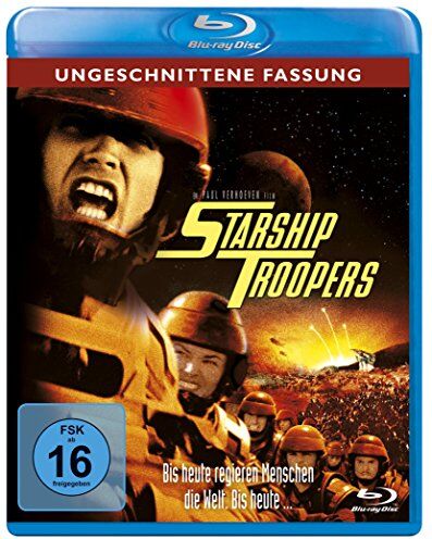 Paul Verhoeven - Starship Troopers - Ungeschnittene Fassung [Blu-ray] - Preis vom 16.10.2026 11:41:07 h