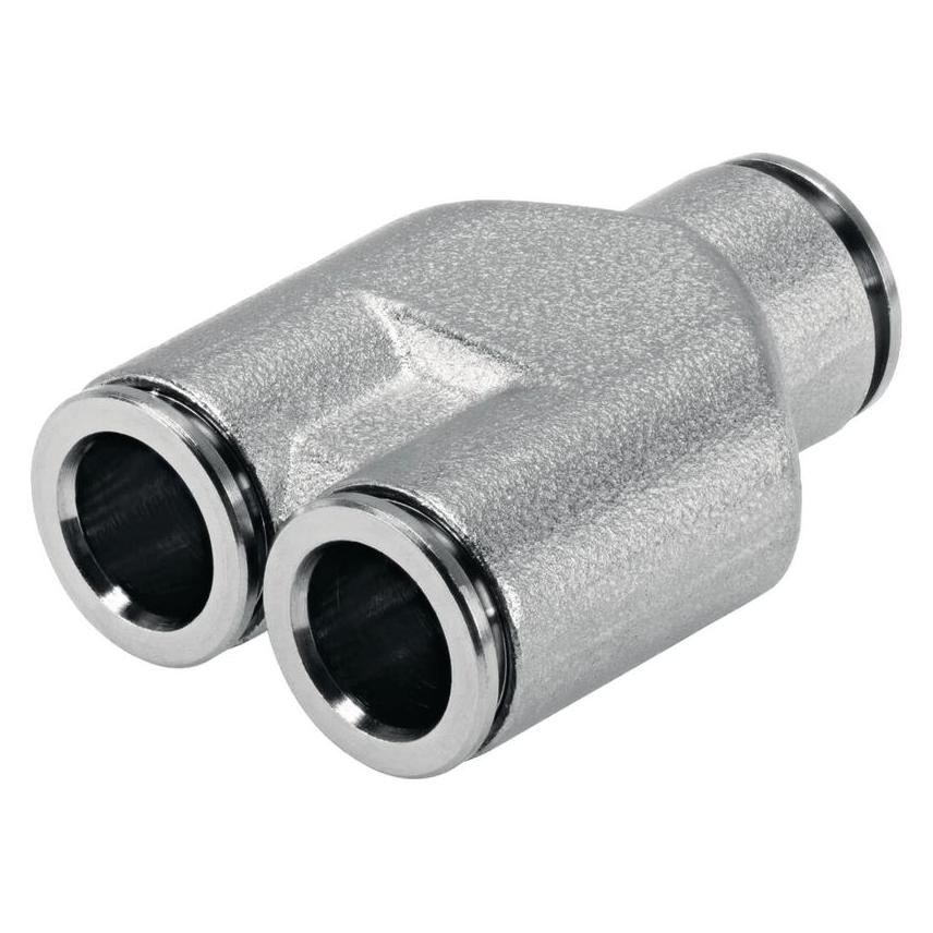 Festo Y-Connector 10mm 8mm (NPQH-Y-Q10-Q8-P10)