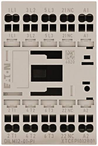 Eaton DILM12-01(230V50HZ,240V60HZ)-PI Leistungsschütz 3 Schließer 5.5kW 12A 1St.