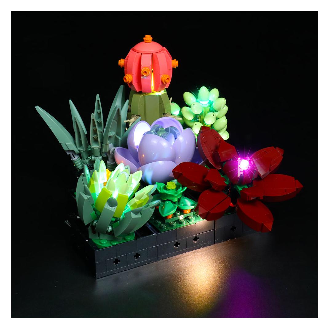 BrickBling LED Licht Set für LEGO Creator Expert Sukkulenten (10309) (P34901)