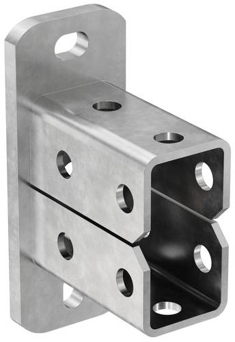 Fischer Sattelflansch Stahl feuerverzinkt 538125 5St.