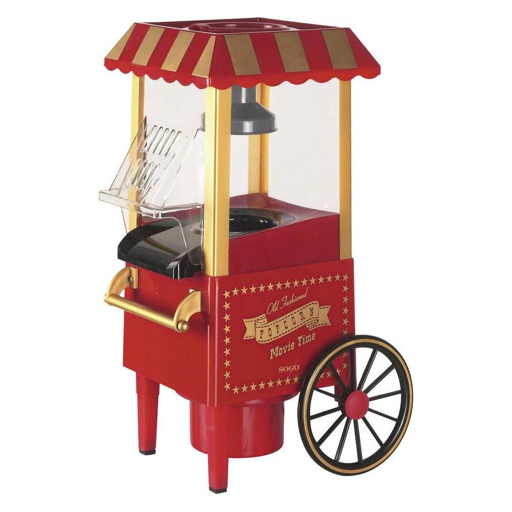 Sogo Popcornmaschine Retro-Wagen (PAL-SS-11330)