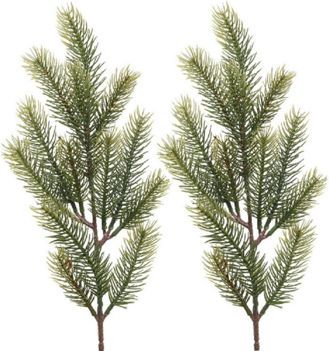 Bellatio Decorations Kersttak Groen 10x L52 cm