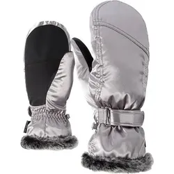 ZIENER Damen Handschuhe KEM MITTEN lady glove, Größe 6 in Silber Silber