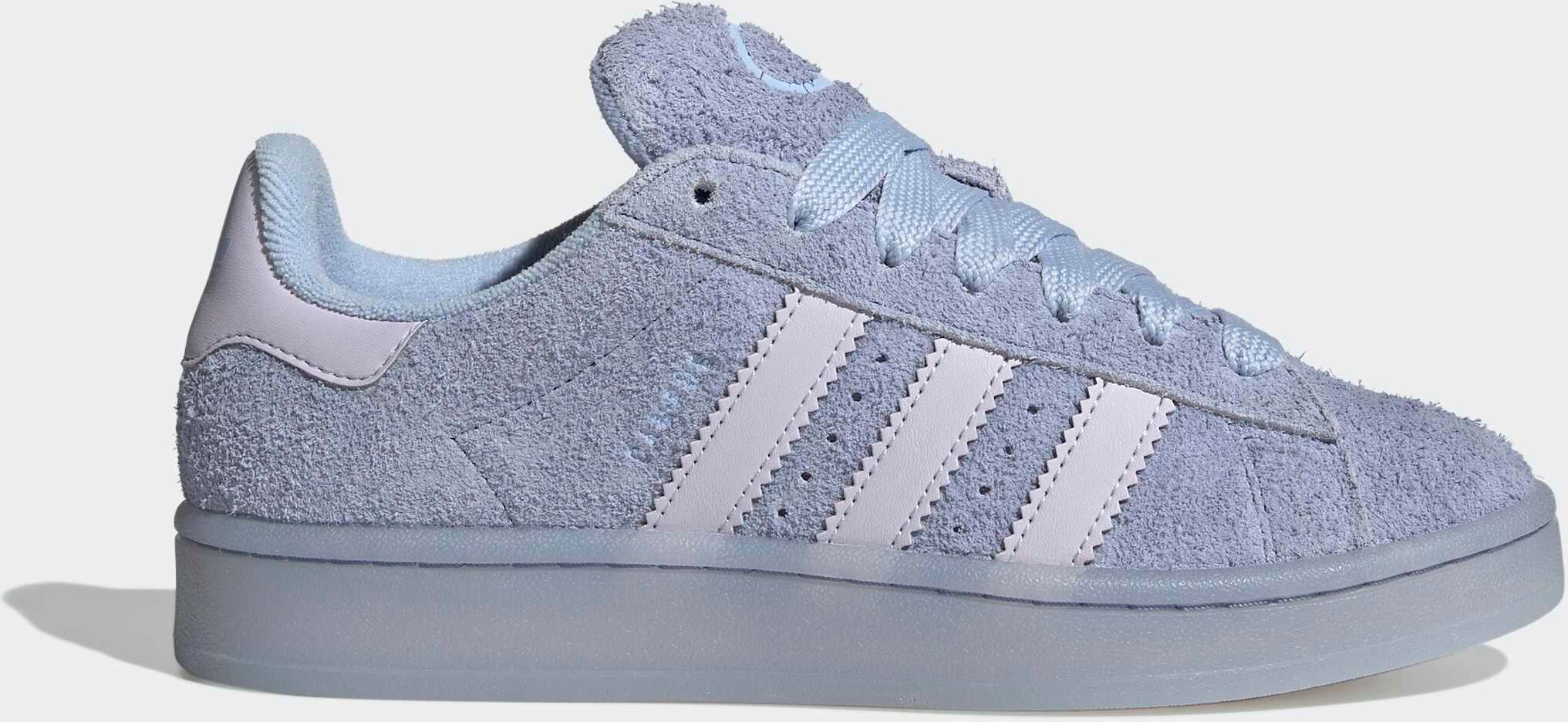 Sneaker ADIDAS ORIGINALS "CAMPUS 00S", Damen, Gr. 43, blau (chalk blau, silber dawn, blau dawn), Leder, Schuhe Sneaker chalk blau, silber dawn, blau dawn 43
