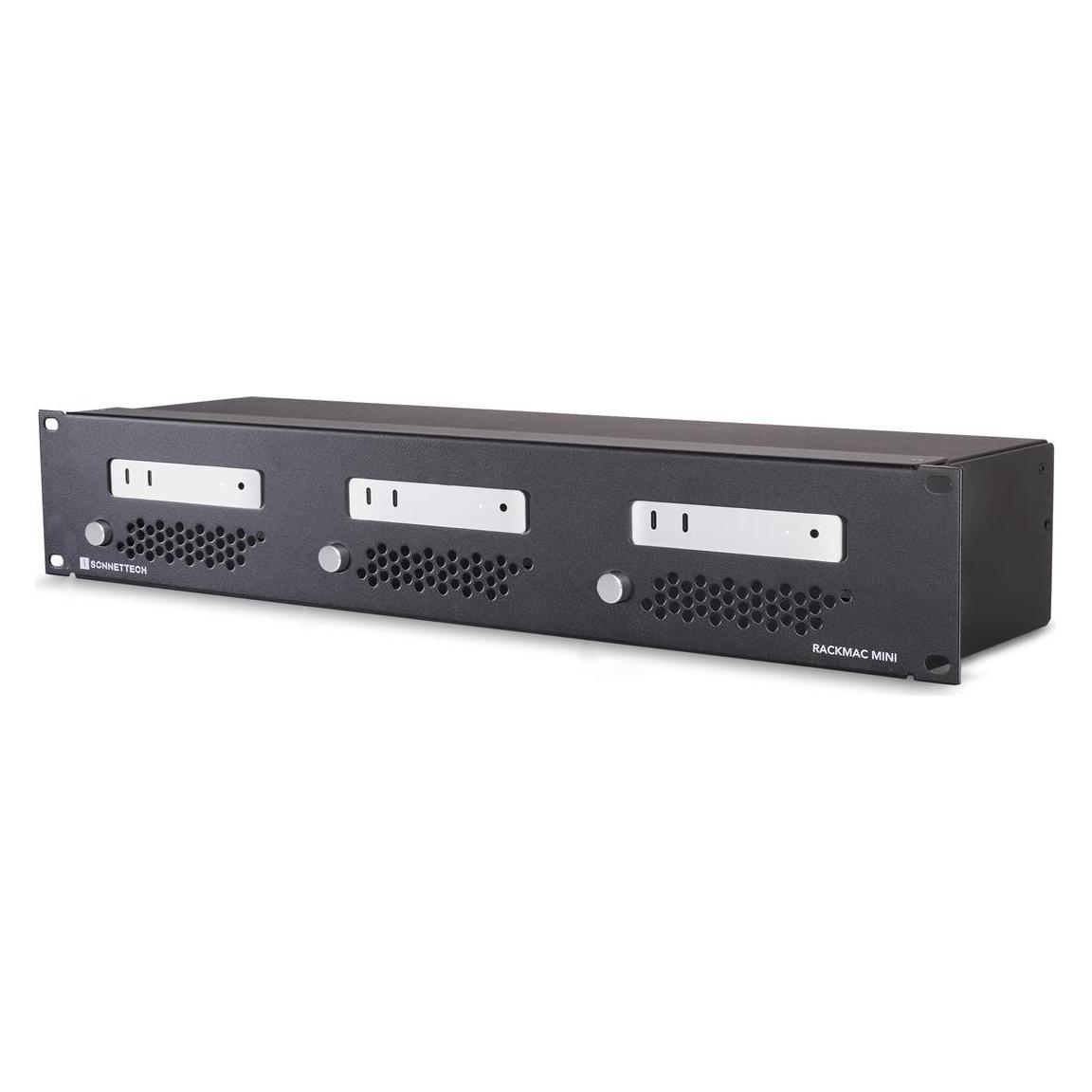 Sonnet RackMac mini (2024+) Â. 2U Rack Kit for 3 Mac minis (M4+) (RACK-MIN-3X)