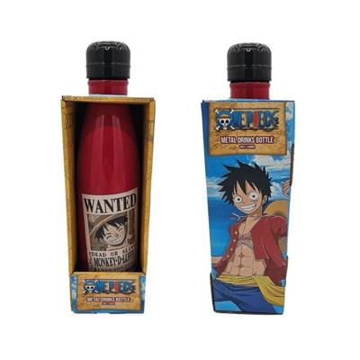 One Piece (Wanted: Luffy) Metall-Trinkflasche