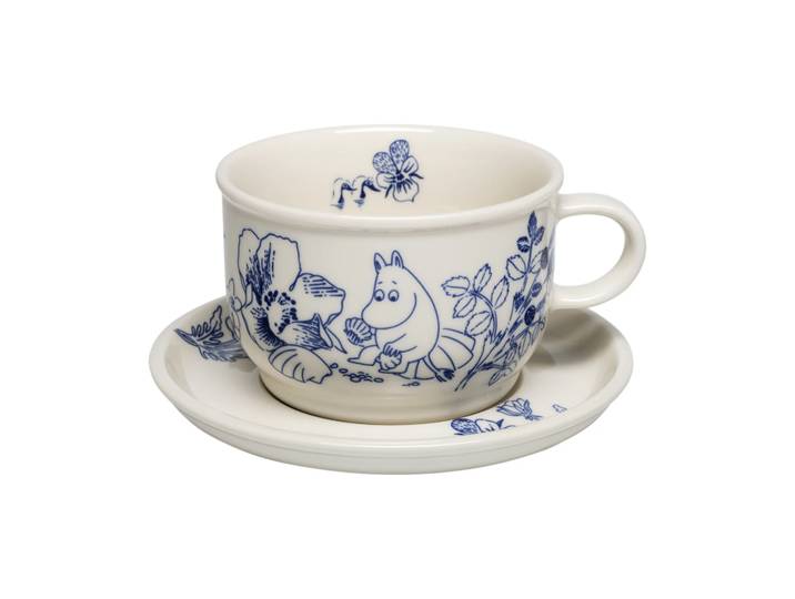 Moomin Arabia Tasse avec soucoupe Moomin Haru 2 pièces