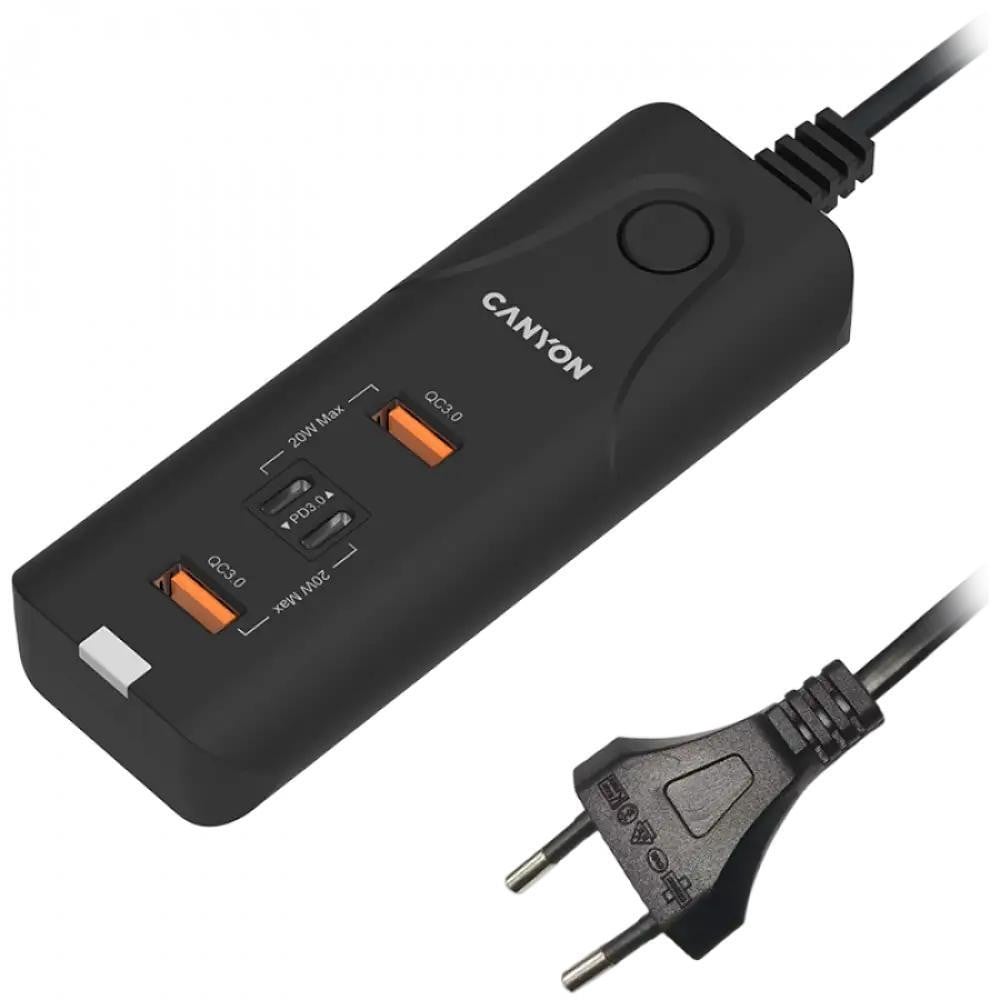 Canyon H-10 Interne AC 12V 3A Oplader Zwart 1,1 meter