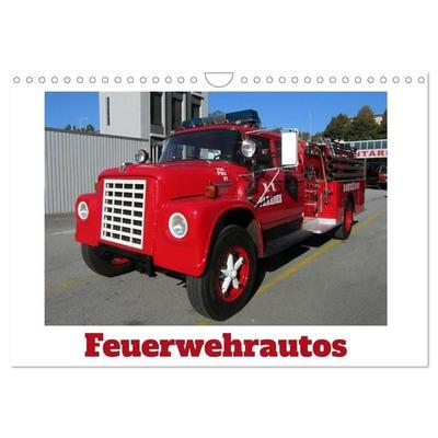 Feuerwehrautos (Wandkalender 2027 DIN A4 quer), CALVENDO Monatskalender