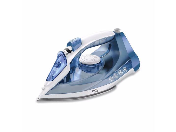 Primotec Lino Dampfbügeleisen – Bügeleisen/Dampfbügeleisen – weiss / blau