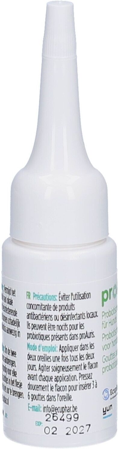 proAuris probiotische Ohrentropfen f. Hunde 20 ml Tropfen