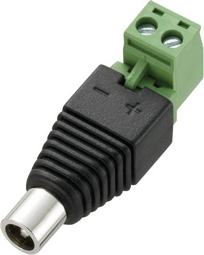 TRU COMPONENTS DC12-F Niedervolt-Steckverbinder Buchse, gerade 5.5mm 2.1mm 1St.