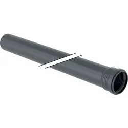 Geberit Silent-Pro Rohr mit Muffe d110mm L100cm