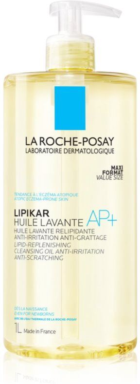 La Roche-Posay Lipikar Huile AP+ huile lavante relipidante anti-irritations 1000 ml