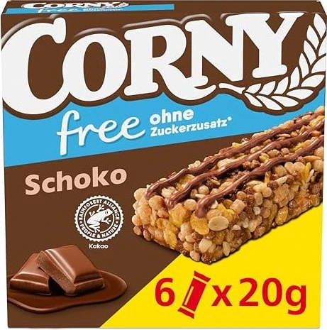 Corny free Schoko 6 St Riegel