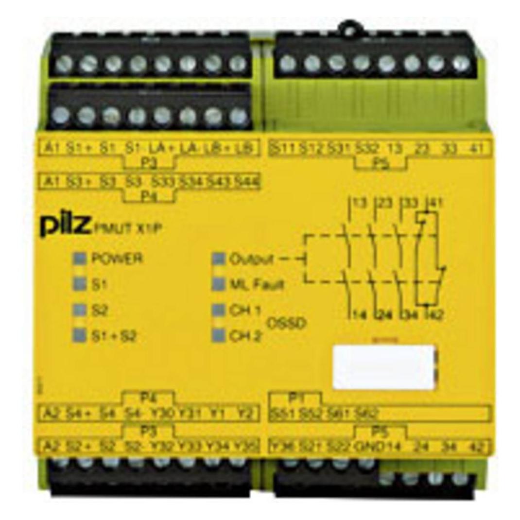 Pilz 778010 PMUT X1P 24VDC 3n/o 1n/c 5so (778010)