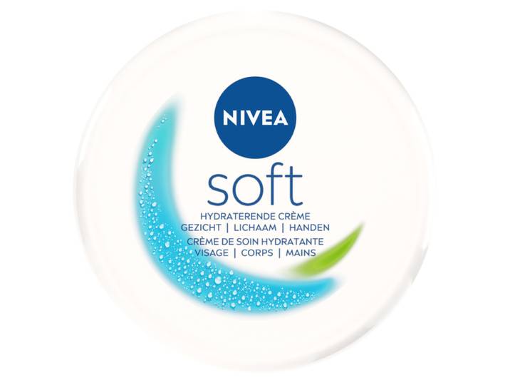 NIVEA Soft Bodycrème - Crème voor Lichaam en Gezicht - Hydraterende Gezichtscrème - 200 ml