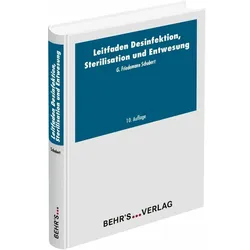 Leitfaden der Desinfektion, Sterilisation und Entwesung, Fachbücher von Friedemann Schubert, Friedemann G. Schubert