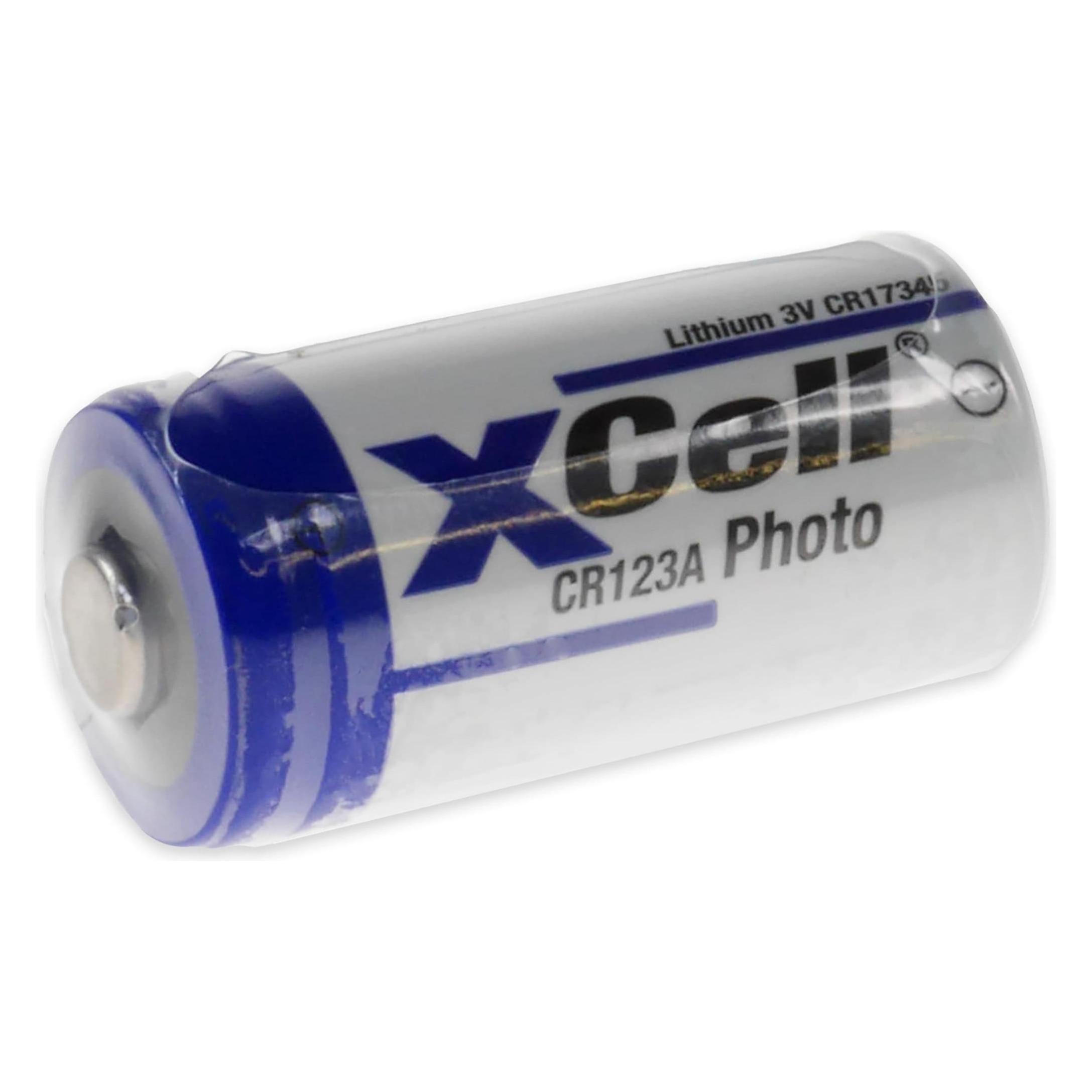 XCell LithiumBatterie CR23 (1 Stk., RCR123A, 1550 mAh) (142187)