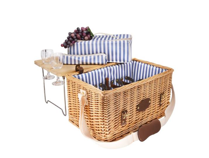 Panier pique-nique saint-malo avec table - 4 personnes