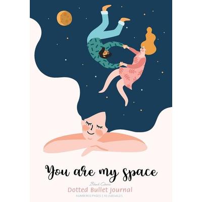 Dotted Bullet Journal - You are My Space, Taschenbuch von Blank Classic, Blank Classic, 978-1-77437-247-0