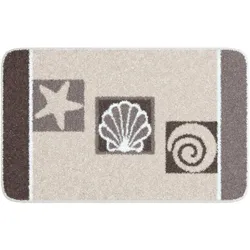 Linea Due Badteppich AQUATICA taupe 40x50 cm