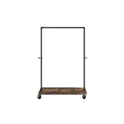 Kleiderständer   ¦ schwarz ¦ Holzwerkstoff,Metall ¦ Maße (cm): B: 104,5 H: 162