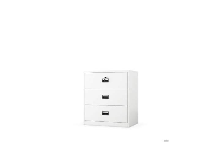 Armoire à fiches métallique blanche : SARA XL V3 900 x 1020 x 600 mm