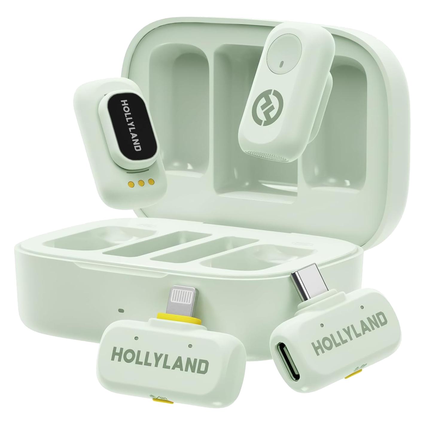 Hollyland Lark A1 Combo Mint Green. (136391)