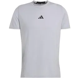 ADIDAS Herren Shirt Designed for Training Workout, Größe M in Silber Silber