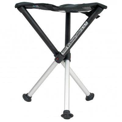 Walkstool - Dreibeinhocker Comfort - Campingstuhl Gr Sitzhöhe 65 cm grau